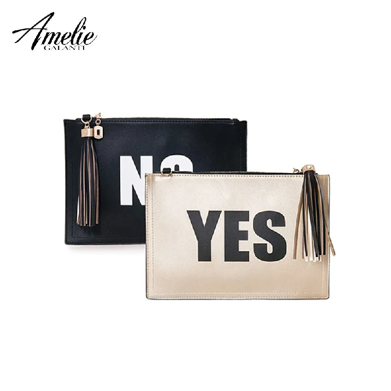 Chain - Strap Women's Handle Bags in Black for a Glamorous Night OutFashion Women's Clutch Bag Pu Leather Women Envelope Bag