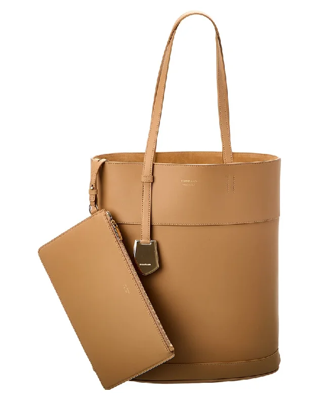 Ferragamo N/S Charming Medium Leather Tote