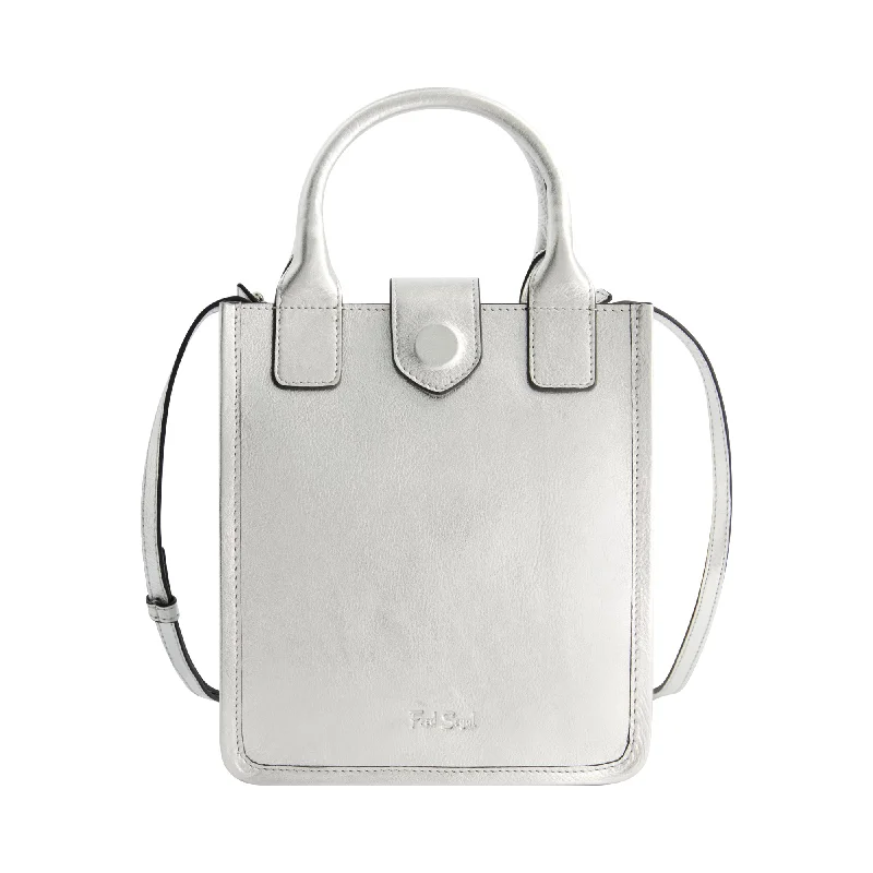 Fred Segal SMALL SMOOTH LEATHER VERTICAL TOTE