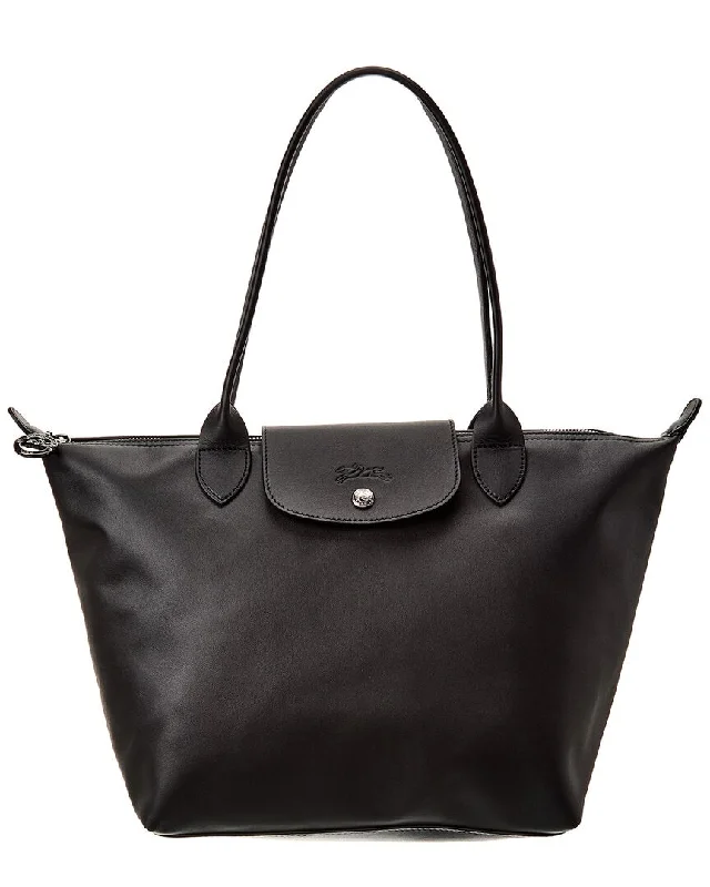 Longchamp Le Pliage Xtra Medium Leather Tote