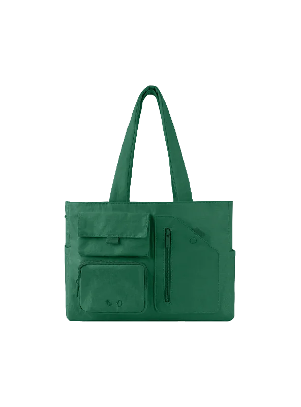 Reversible Multi-Pocket Tote (Moringa)