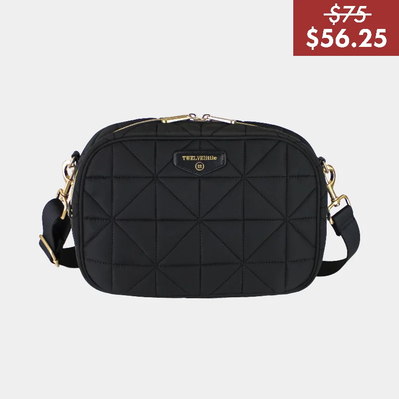 Geometric - Patterned PVC Evening Bag in Multicolor for Trendy Nights OutDiaper Bag Clutch in Black 3.0