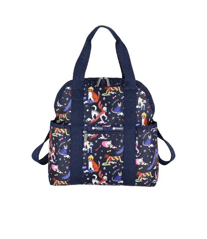 Floral - Printed Women's Backpacks in Pastel Colors for Spring and Summer AdventuresDouble Trouble Backpack