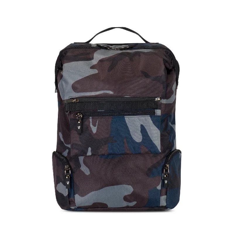 Lightweight Nylon Women's Backpacks in Navy for Hiking and Outdoor TripsANDI Backpack - Cool Camo