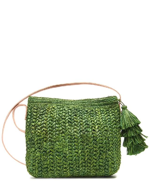 Metallic Shoulder Bag in Gold for Special OccasionsMar Y Sol Antonia Raffia Shoulder Bag