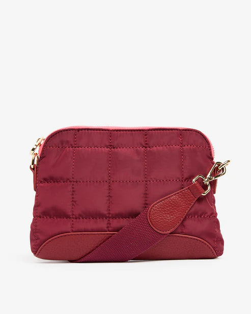 Suede Crossbody Bag in Olive Green for Fall Fashion StatementsMINI SOHO CROSSBODY BAG | Burgundy