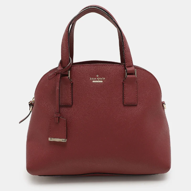 Chain - Strap Women's Satchels in Silver for a Glamorous Night - OutKate Spade Burgundy Leather Sylvia Dome Satchel