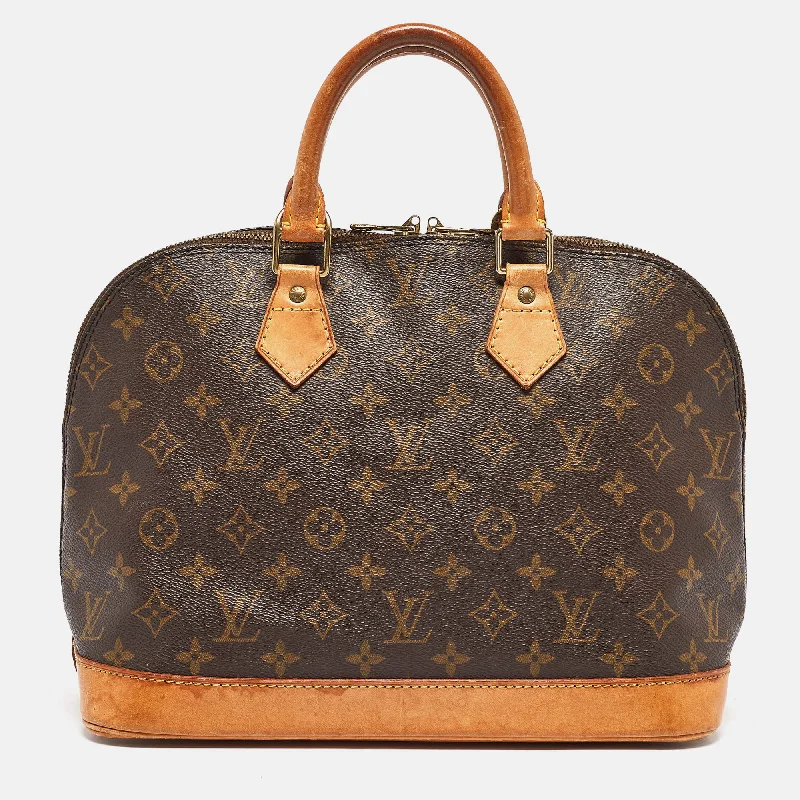 RFID - Blocking Women's Satchels in Purple for Security - Conscious ShoppersLouis Vuitton Monogram Canvas Alma Pm Bag