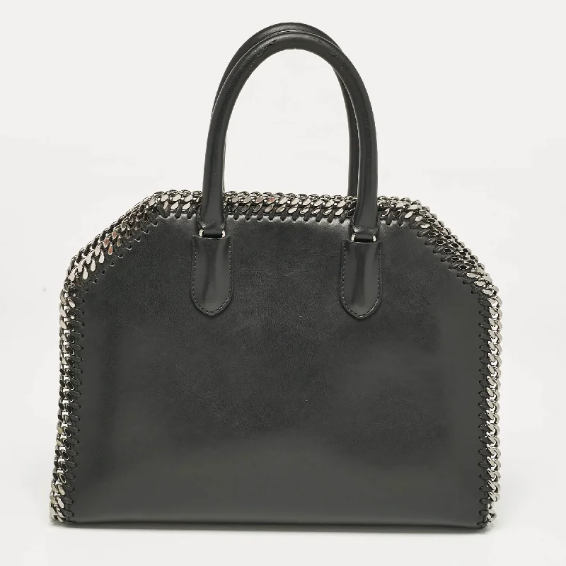 Plus - Size Women's Satchels in Brown with Spacious CompartmentsStella Mccartney Black Faux Leather Falabella Box Satchel